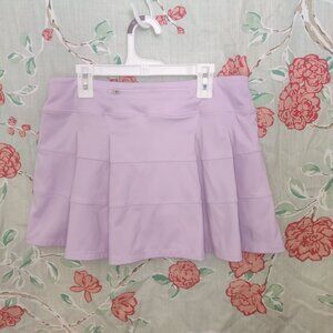 Lilac MEIVSO Tennis Skirt in a Size M (similar to Lululemon)